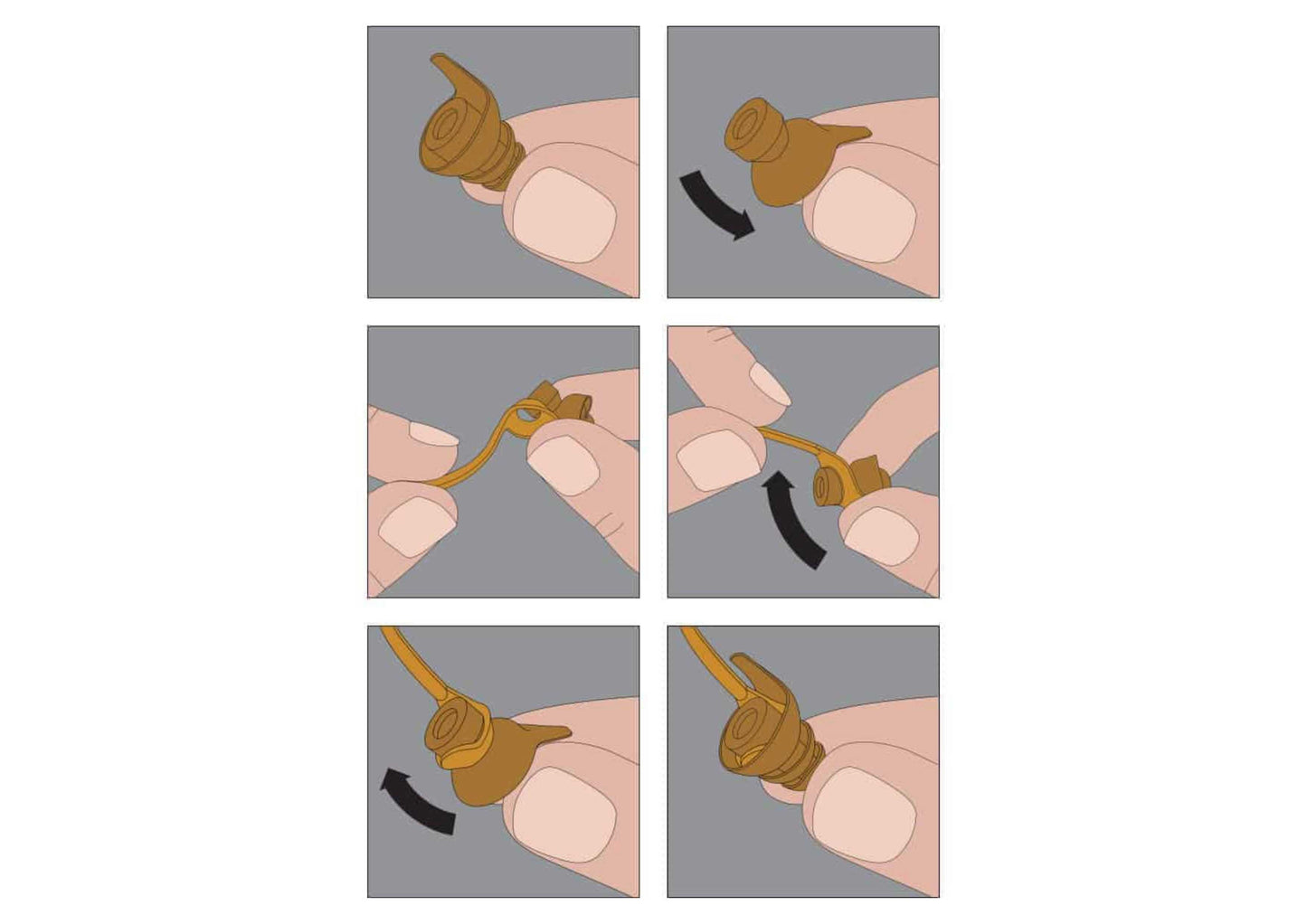 Gehoorbescherming - Nek-koord transparant