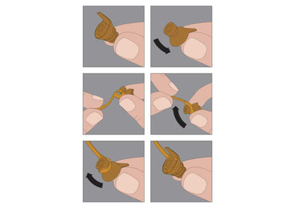 Gehoorbescherming - Nek-koord transparant